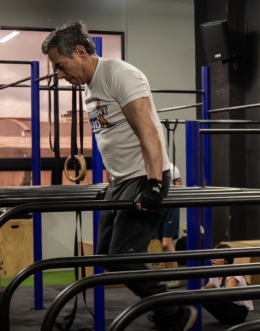 Entrenamiento de calistenia en Straight Up Calisthenics